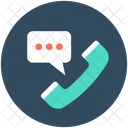 Receiver Phone Helpline Icon