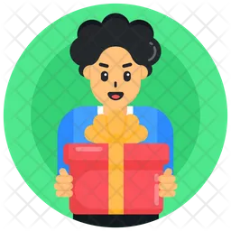 Receiving Gift  Icon