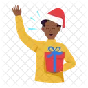 Receiving gift  Icon