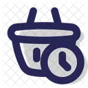 Recent Shop Basket Pending Basket Icon