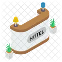 Recepcao Servico De Hotel Recepcao De Hotel Ícone