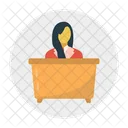 Recepcao Mesa Escritorio Ícone
