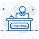 Recepcion Proveedor De Servicios Recepcion Icono