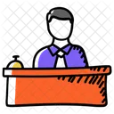 Recepcion Mostrador De Recepcion Proveedor De Servicios Icon
