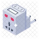 Receptacle Electrical Outlet Switchboard Icon
