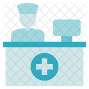 Medical Service Reception Service Icon