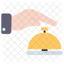 Reception Bell Handbell Service Bell Icon