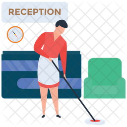 Reception Cleaning Icon