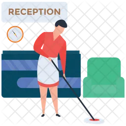 Reception Cleaning  Icon