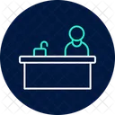 Reception desk  Icon