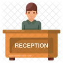 Reception Desk  Icon