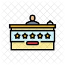 Reception Desk Hospitality Icon