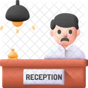 Reception Hotel Service Icon