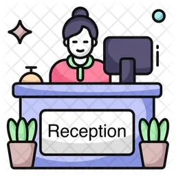 Receptionist  Icon