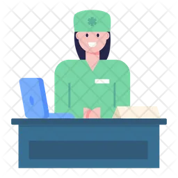 Receptionist  Icon