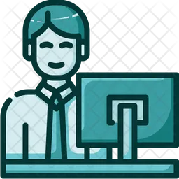 Receptionist  Icon