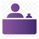 Receptionist Hotel  Icon