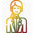 Receptionist  Icon