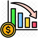 Recessao Crise Economica Falencia Ícone