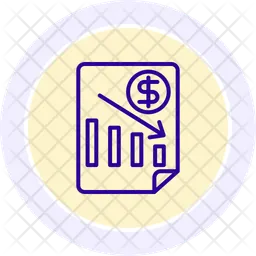 Recession  Icon