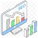 Seo Recession Loss Icon