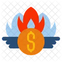 Inflation Recession Economic Crisis Icon