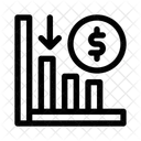 Recession Warning Chart  Icon