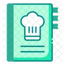 Receta Libro De Cocina Libro De Recetas Icono