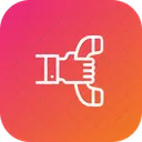 Recevoir un téléphone  Icône