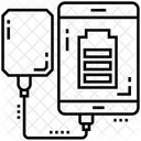 Chargement Mobile Alimentation Etat De La Batterie Icône