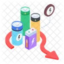 Rechargeable Batteries  Icon