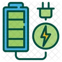 Lightning Renewable Sustainable Icon