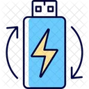 Rechargeable lithium ion battery  Icon