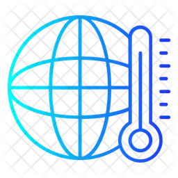 Le réchauffement climatique  Icône