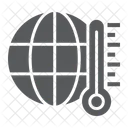 Le réchauffement climatique  Icône