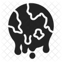 Le réchauffement climatique  Icône