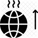 Le réchauffement climatique  Icône