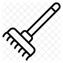 Rechen Mistgabel Gartenarbeit Symbol