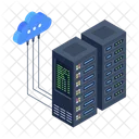 Rechenzentrum Datenhosting Datenserver Symbol