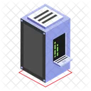 Daten Server Rack Symbol