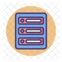 Rechenzentrum Zentrum Server Symbol