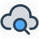 Cloud Informatique Recherche Icon