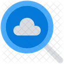 Cloud Informatique Recherche Icon