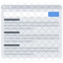 Recherche Resultats Site Web Icon