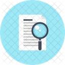 Recherche Dossier Document Icon