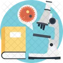 Microscope Microbiologie Biochimie Icon