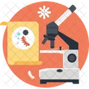 Microscope Recherche Laboratoire Icon