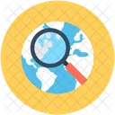 Recherche Localisation International Icon