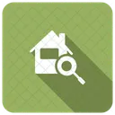 Loupe Maison Recherche Icon