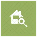 Loupe Maison Recherche Icon